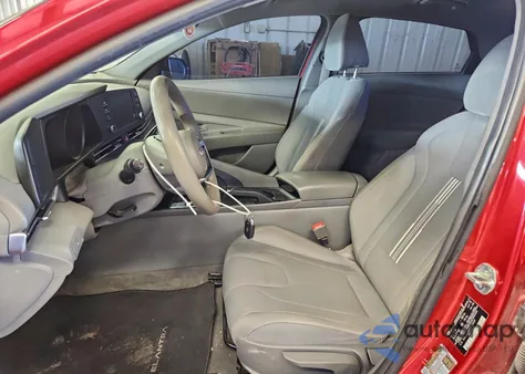 2021 Hyundai Elantra Sel z USA, uszkodzony, nr VIN 5NPLM4AG6MH014109